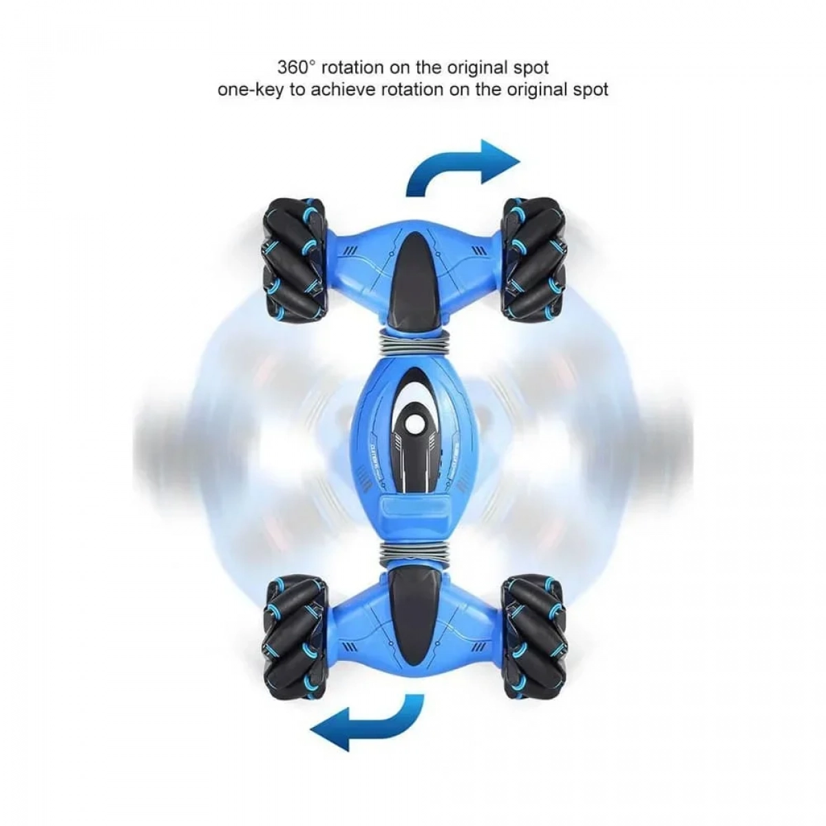 RQ2087 Ακροβατικό 4x4 Τηλεκατευθυνόμενο Αναρριχητικό Αυτοκίνητο - μπλε