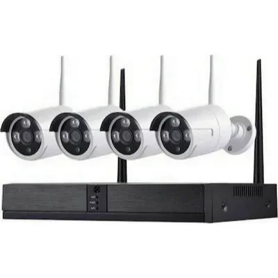 5G Ολοκληρωμένο Σύστημα CCTV Wi-Fi με 4 Ασύρματες Κάμερες 020255