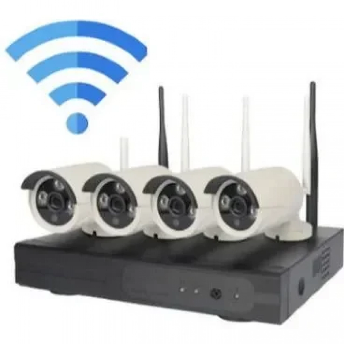KS-4NK1-720 Ολοκληρωμένο Σύστημα CCTV Wi-Fi με 4 Κάμερες HD NVR