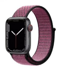 Ανταλλακτικό λουράκι QuickFit Nylon για Apple Watch (42/44/45mm) True Berry