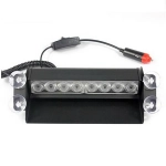 Φάρος Αυτοκινήτου Flash Light LED 8W 12V 27cm HB-803C Μπλε και Κόκκινο - Image 5