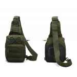 Military Sling Shoulder Tactical Bagpack Τσάντα χιαστί για αναρρίχηση πεζοπορίας σε πράσινο 8L - Image 2