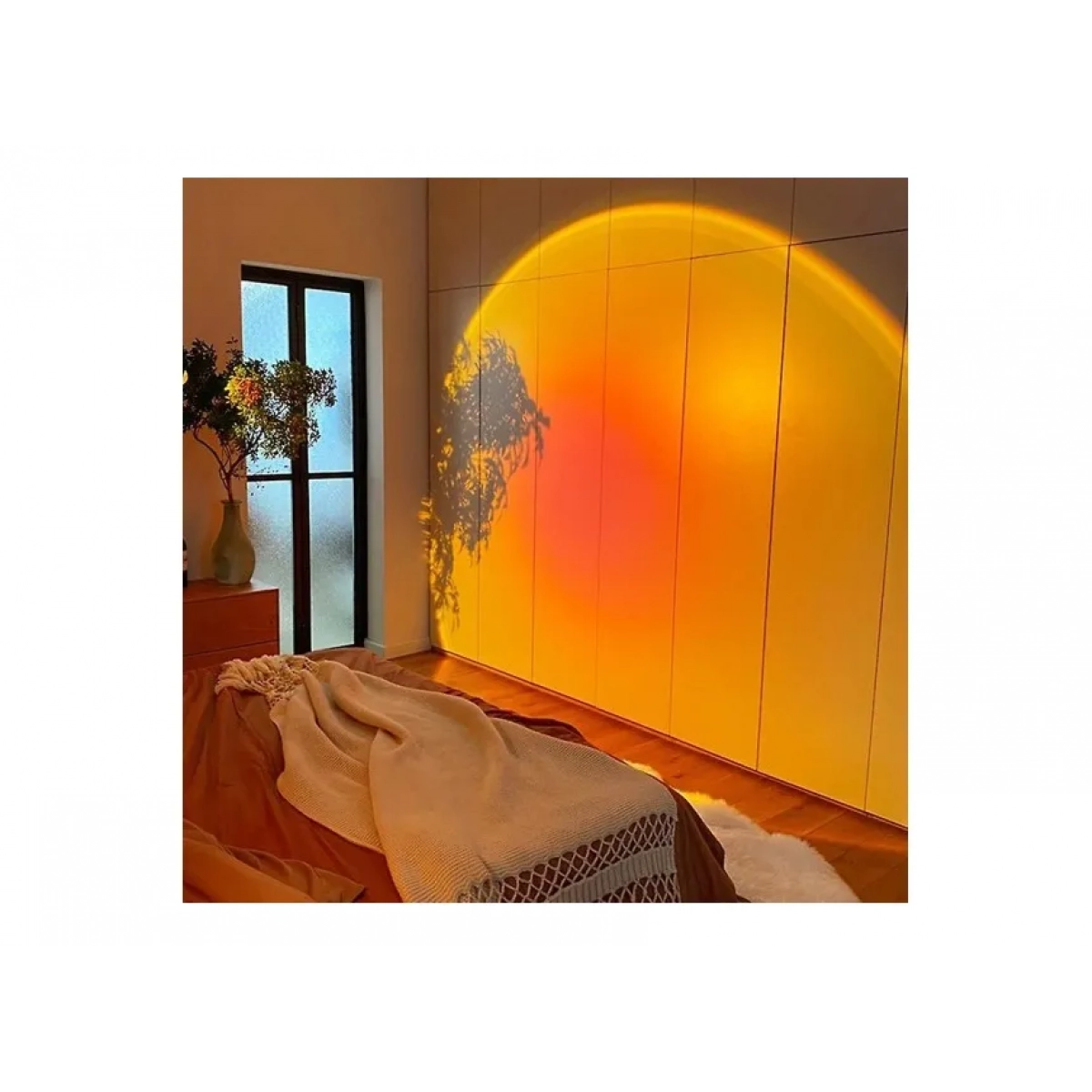 Διακοσμητικό Φωτιστικό LED Επιτραπέζιο Projector Led Night Light 180°