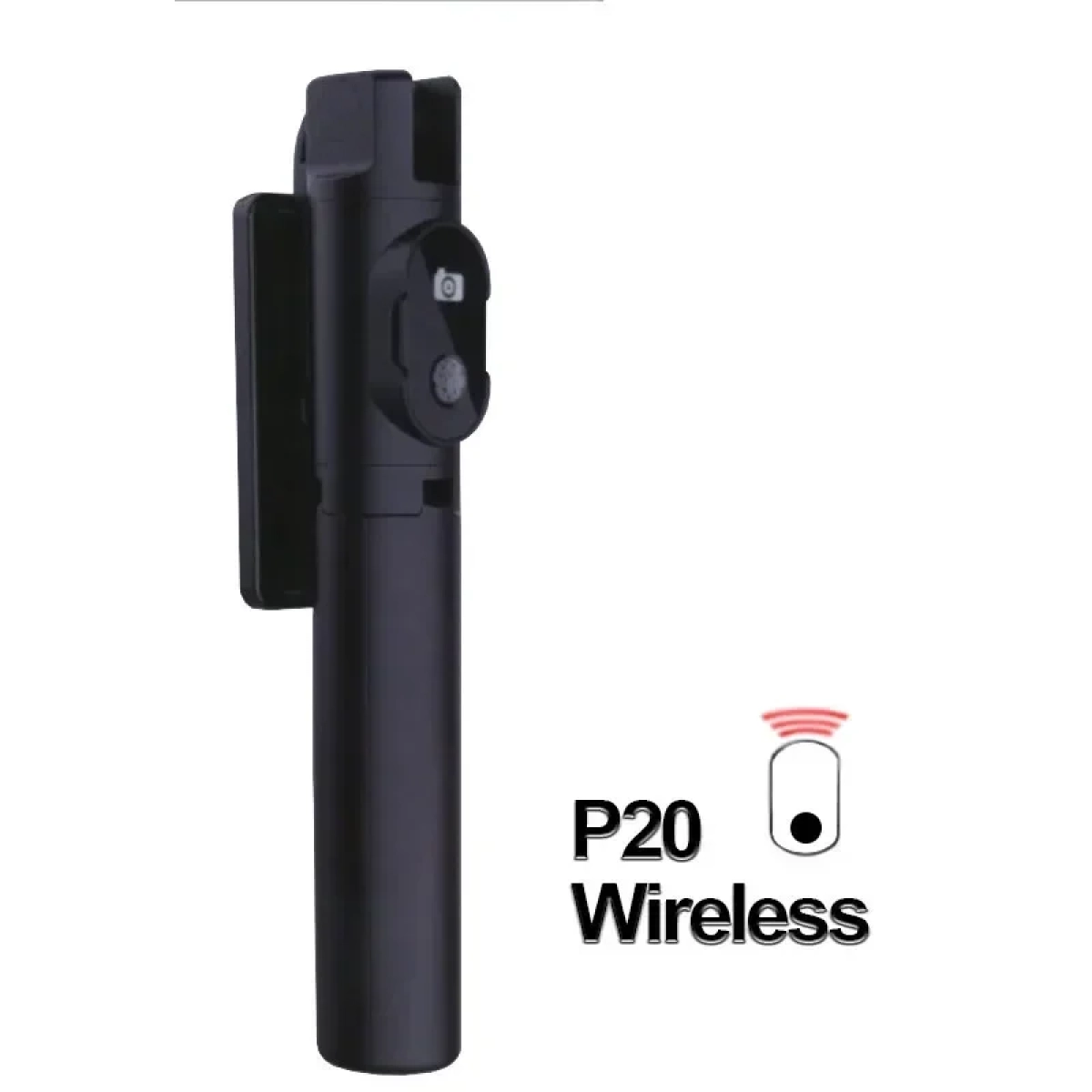Bakeey P20 Selfie Stick με Bluetooth Μαύρο