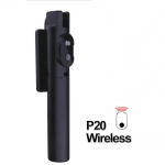 Bakeey P20 Selfie Stick με Bluetooth Μαύρο