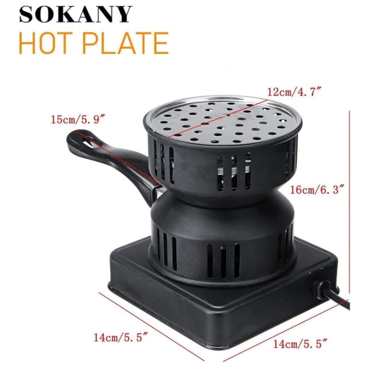 Συσκευή Προετοιμασίας Κάρβουνου Sokany SK-5103
