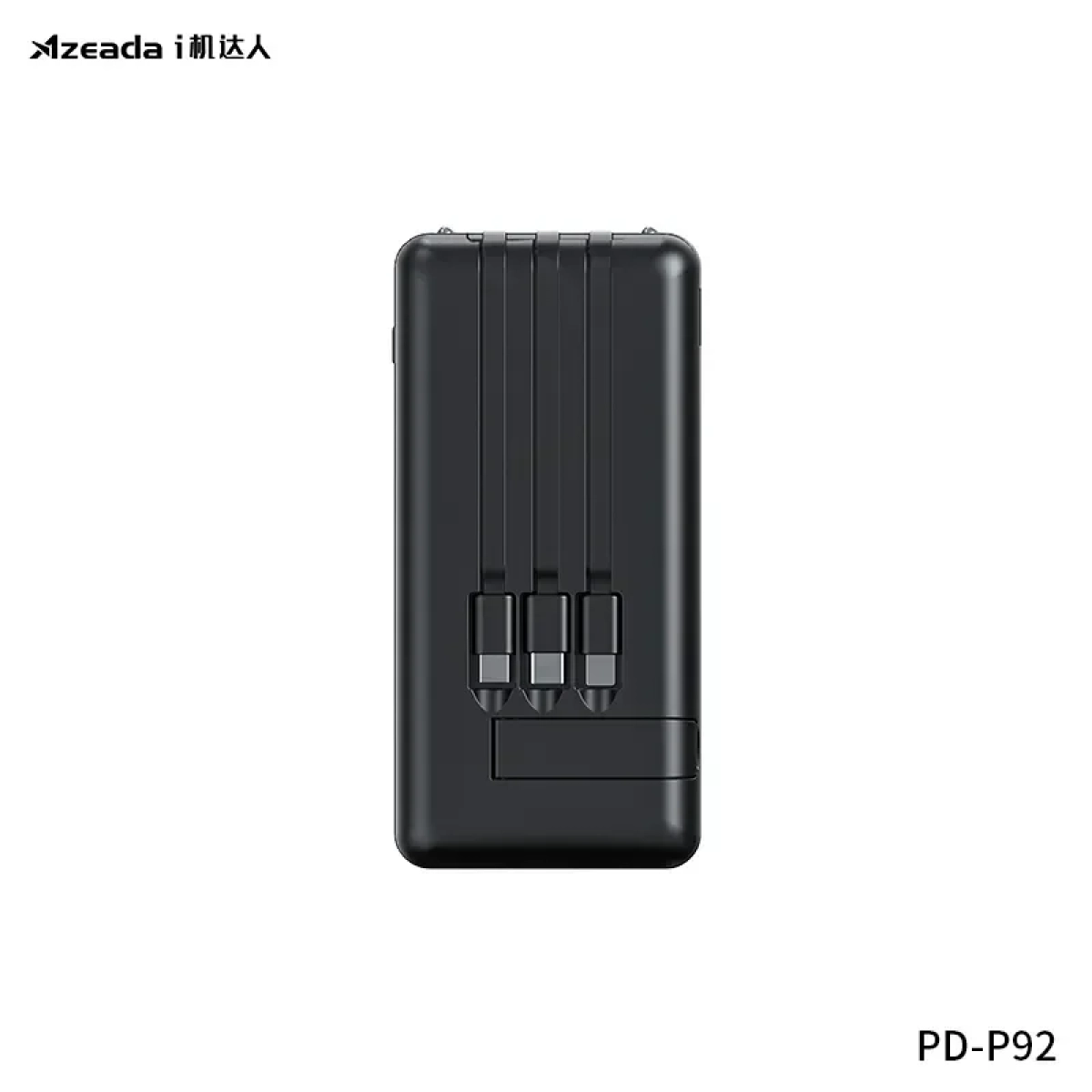 Proda PD-P93 Power Bank 20000mAh 10W με Θύρα USB-A και Θύρα USB-C Μαύρο - Image 2