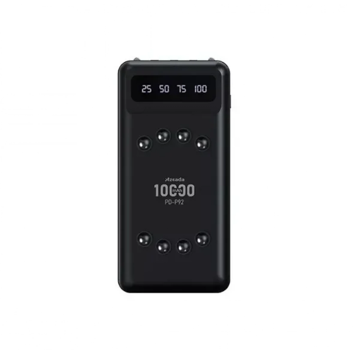 Proda PD-P92 Power Bank 10000mAh 10W με Θύρα USB-A και Θύρα USB-C Μαύρο - Image 2