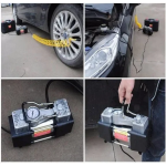 Αεροσυμπιεστής Αυτοκινήτου 2 Κυλίνδρων, 12V, 150PSI, με Φακό QLAC-X1351 - OEM - Image 4