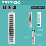 Επαναφορτιζόμενη Λάμπα Έκτακτης Ανάγκης 42 Led με Πτυσσόμενη λαβή για Τροχόσπιτο Αυτοκινήτου Arrango AT57023 - Image 2