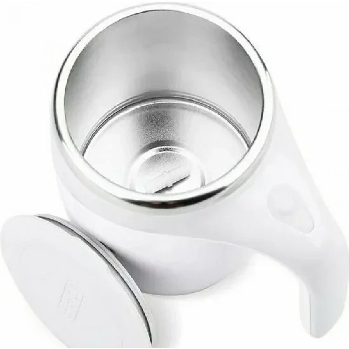 Self Stirring Ποτήρι Θερμός Λευκό 380ml DTM-630 - Image 2