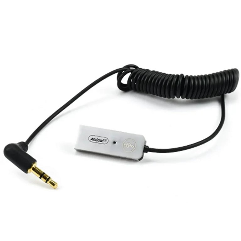 Bluetooth Receiver 3.5mm Jack σε USB με ενσωματωμένο μικρόφωνο για το αυτοκίνητο Q-H10 Andowl