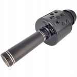 Ασύρματο Bluetooth Μικρόφωνο Καραόκε SPM WS858 με Ενσωματωμένο Ηχείο - Μαύρο - Image 3