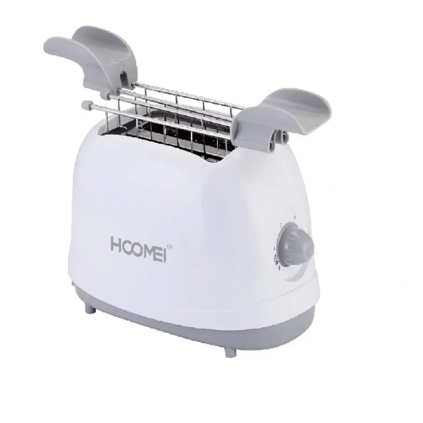Hoomei HM-5928 Φρυγανιέρα 2 Θέσεων 800W Λευκή