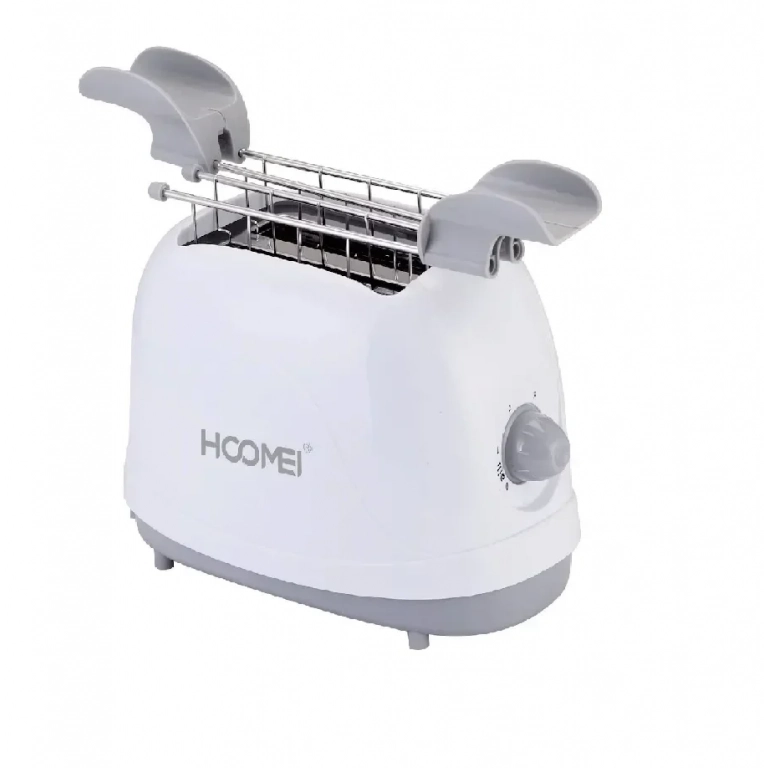 Hoomei HM-5928 Φρυγανιέρα 2 Θέσεων 800W Λευκή