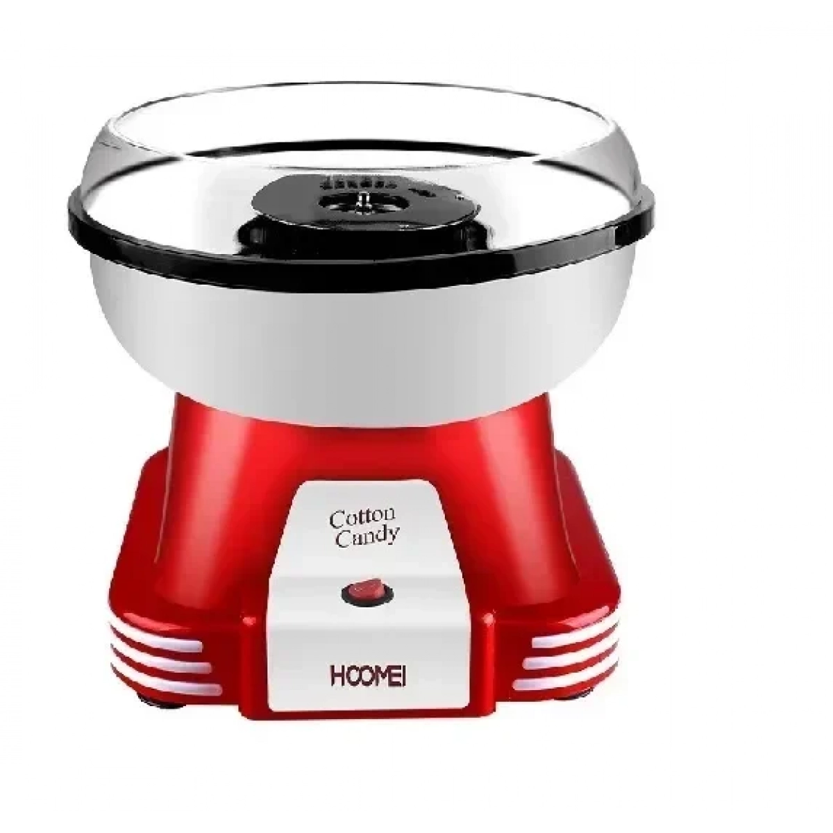 Hoomei HM-5323 Μηχανή για Μαλλί της Γριάς 28cm Κόκκινη