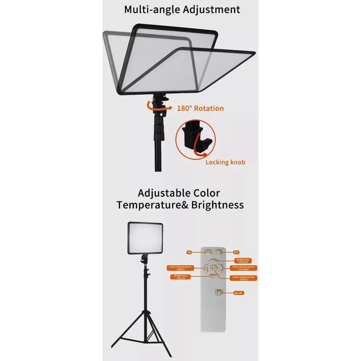 Jmary FM-17RS 17inch Panel Video Light - Image 4