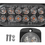 LED Φώτα Οδικής Βοήθειας 12V/24V Πορτοκαλί MAR750 - Image 4