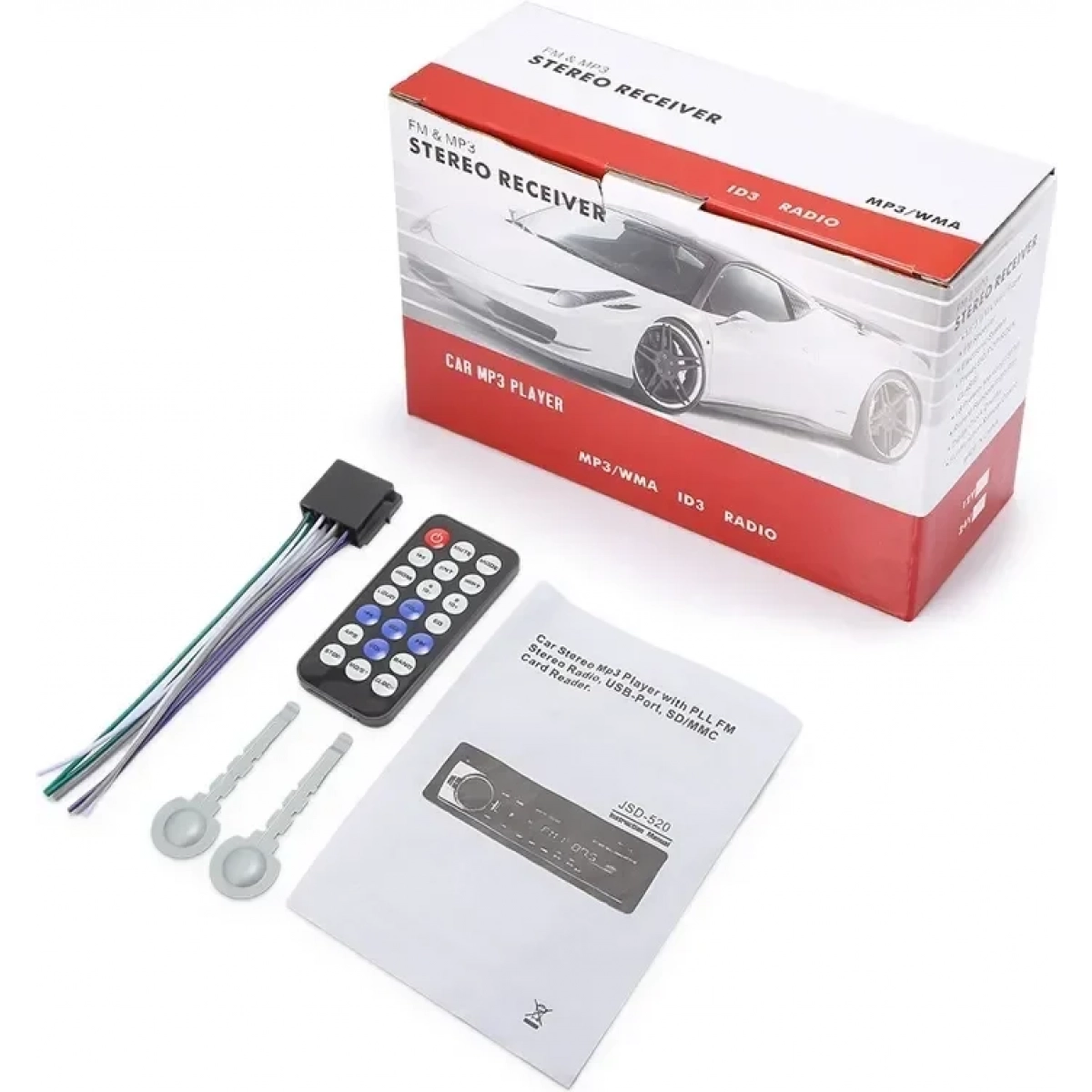 Ηχοσύστημα Αυτ/Του OEM JSD – 520 Wireless Bluetooth Car MP3 Player
