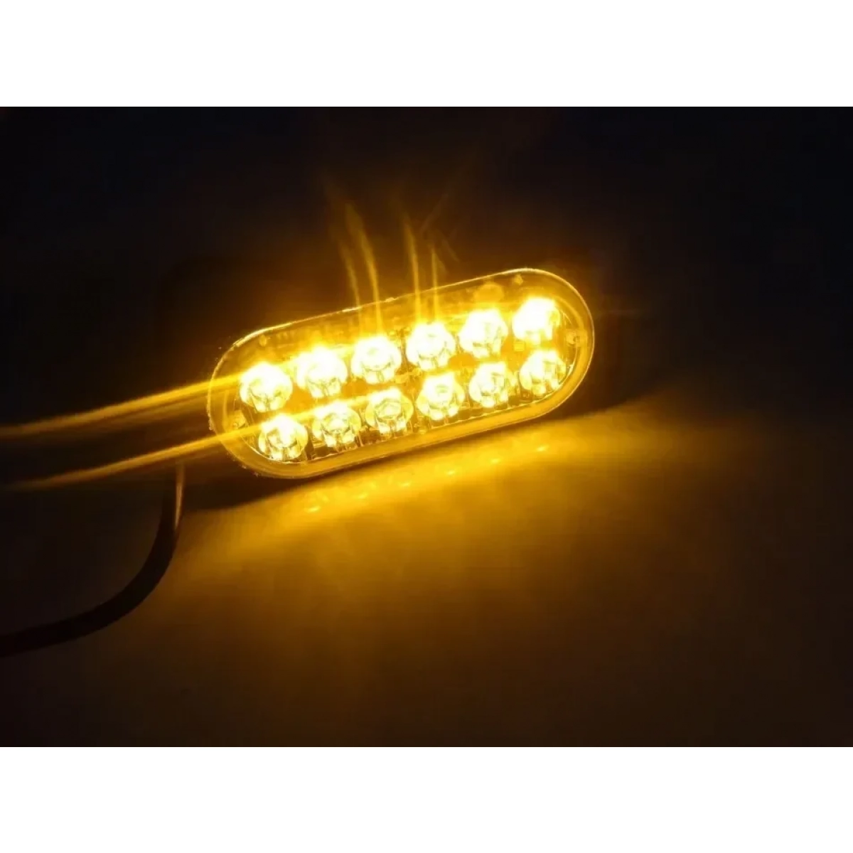 LED Φώτα Οδικής Βοήθειας 12V/24V Πορτοκαλί MAR750 - Image 5