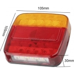 Σετ Φώτα LED Αδιάβροχα ST0506 με Μαγνήτη 12/24V 2τμχ - Image 5