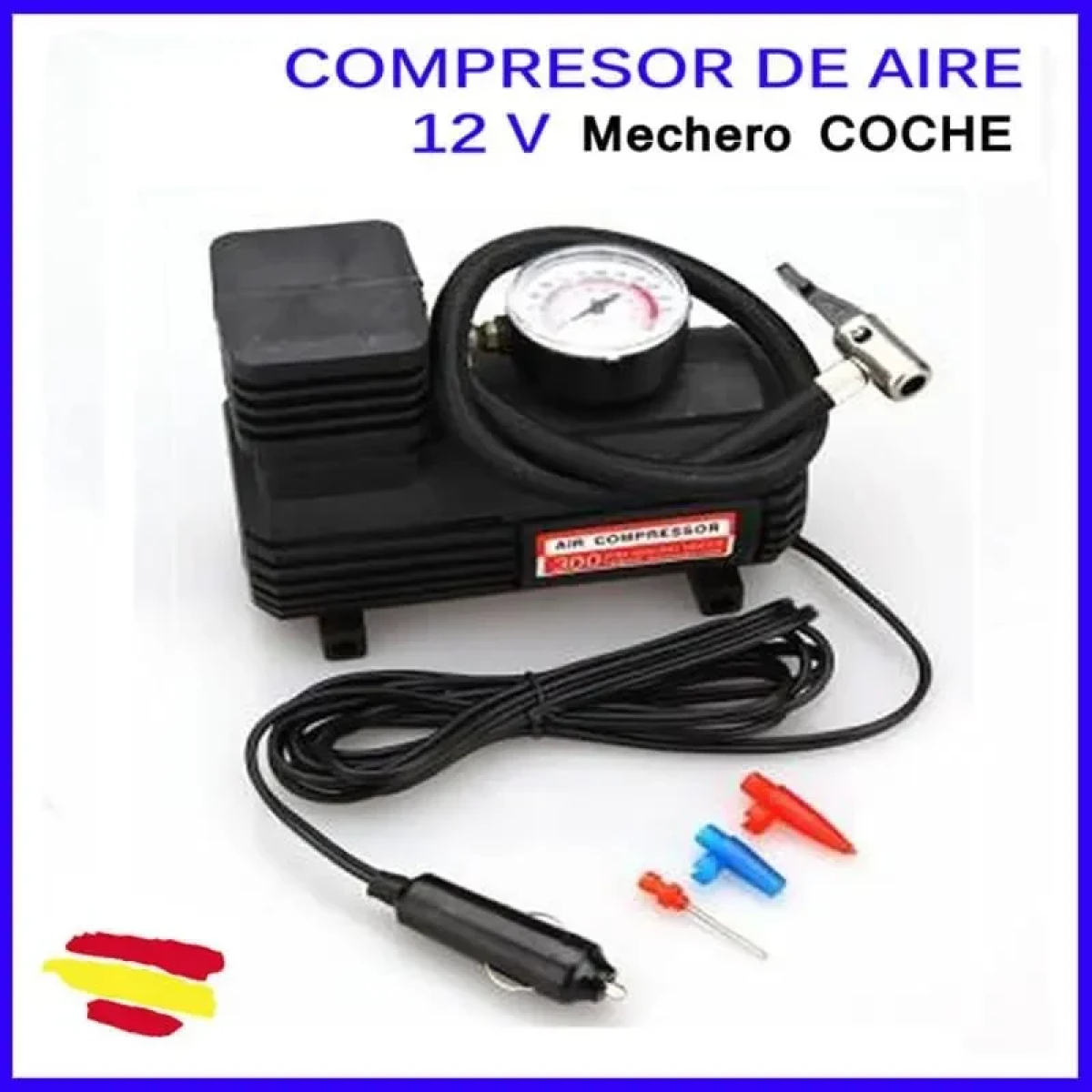 Τρόμπα Αυτοκινήτου 300PSI με Καλώδιο Αναπτήρα 12V 22415