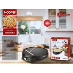 Hoomei HM-5855 Κρεπιέρα 30cm Μαύρη 1200W