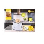 Hoomei HM-5928 Φρυγανιέρα 2 Θέσεων 800W Λευκή