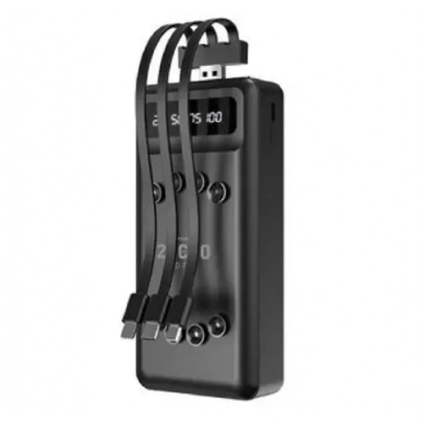 Proda PD-P93 Power Bank 20000mAh 10W με Θύρα USB-A και Θύρα USB-C Μαύρο