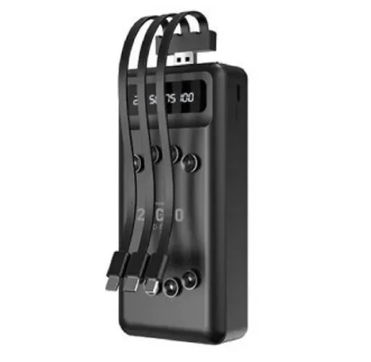 Proda Pd-P93 Power Bank 20000Mah 10W Με Θύρα Usb-A Και Θύρα Usb-C Μαύρο