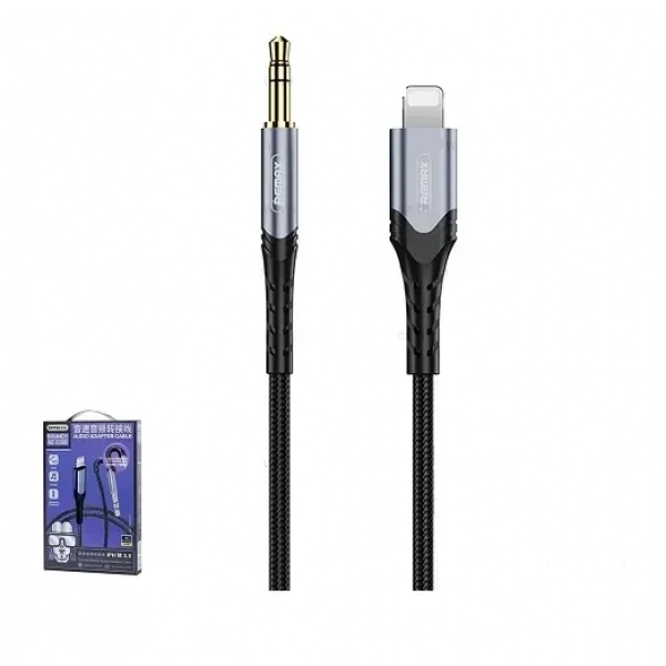 Remax RC-C015i Καλώδιο Lightning to 3.5mm Lightning male - 3.5mm male 1m (RC-C015i)