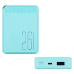 Φορητός Φορτιστής Power Bank Kin Vale B26i USB/1 Micro Θύρες 5000mAh Sky Blue