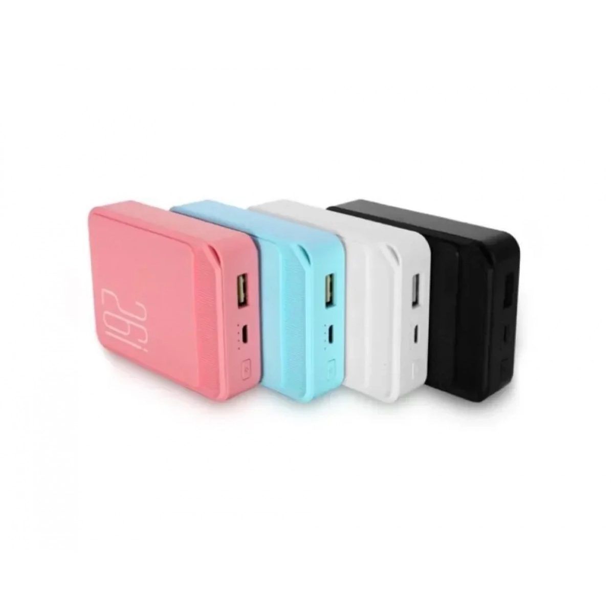 Φορητός Φορτιστής Power Bank Kin Vale B26i USB/1 Micro Θύρες 5000mAh Sky Blue