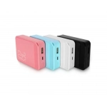 Φορητός Φορτιστής Power Bank Kin Vale B26i USB/1 Micro Θύρες 5000mAh Sky Blue