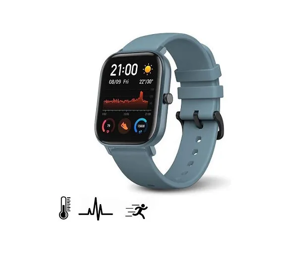 Smartwatch Fitness Tracker, Θερμοκρασία Σώματος, Παλμοί Καρδιάς, Υπενθυμίσεις Andowl Q-916 – Μπλε