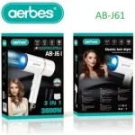 AB-J61 aerbes Ηλεκτρικό πιστολάκι μαλλιών λευκό