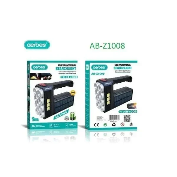Προβολέας Χειρός LED Διπλής Λειτουργίας AB-Z1008