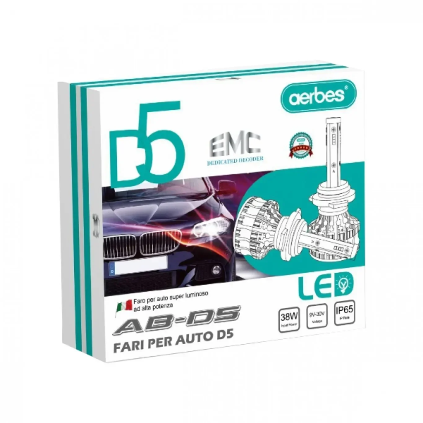 Λάμπες Αυτοκινήτου D5 SMD H11 4200lm LED 6000K Ψυχρό Λευκό 9-30V 38W 2τμχ