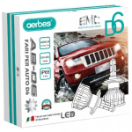 2x aerbes® Λαμπτήρες LED SMD Φώτα Πορείας H11 38W 6000K D6 4200Lm
