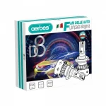 2x aerbes® Λαμπτήρες LED SMD Φώτα Πορείας H11 42W 6000K D8 4800Lm