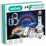 2x aerbes® Λαμπτήρες LED SMD Φώτα Πορείας H7 42W 6000K D8 4800Lm