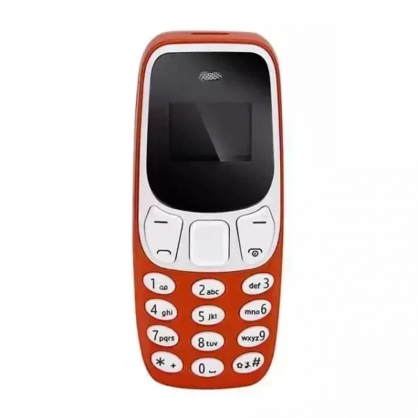 EZRA MC01 Mini Κινητό Bluetooth με Υποδοχή Κάρτας Sim & MicroSD card Κόκκινη