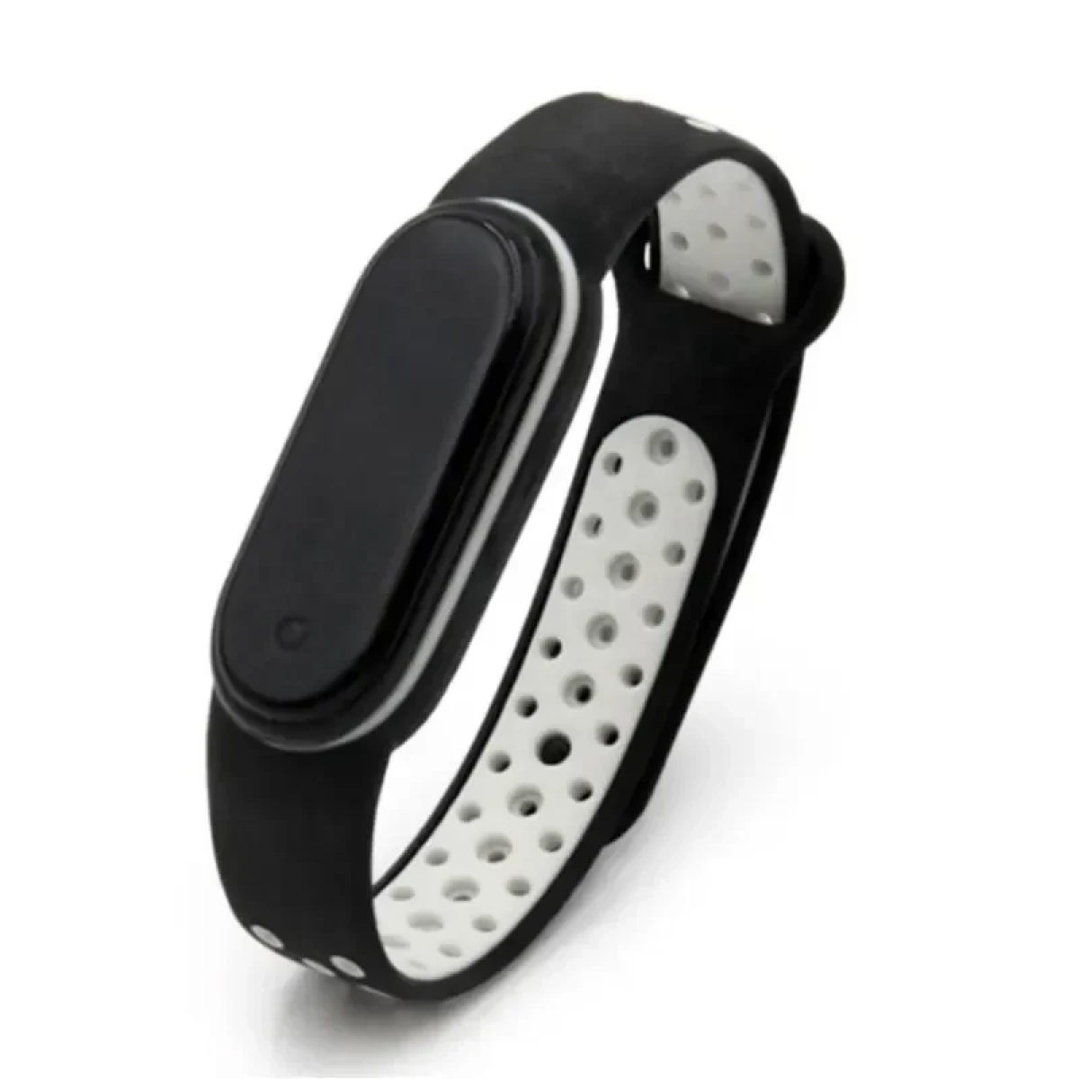 Ψηφιακό ρολόι (smart watch) με οθόνη αφής LED χρώματος μαύρο-λευκό Ezra SW45