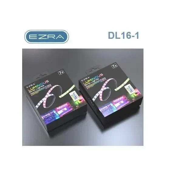 Ezra DL16-1 Ταινία LED Τροφοδοσίας USB (5V) RGB με Τηλεχειριστήριο Τύπου SMD2835