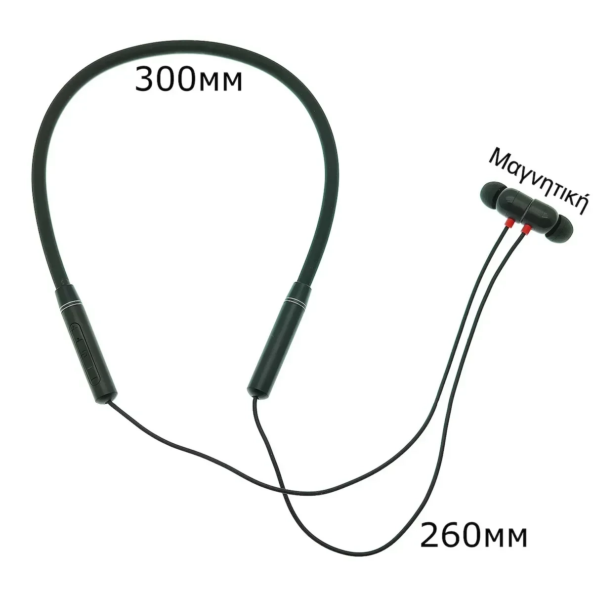 Ezra BW32 In-ear Bluetooth Handsfree Ακουστικά με Αντοχή στον Ιδρώτα Μαύρα - Ezra - Image 2