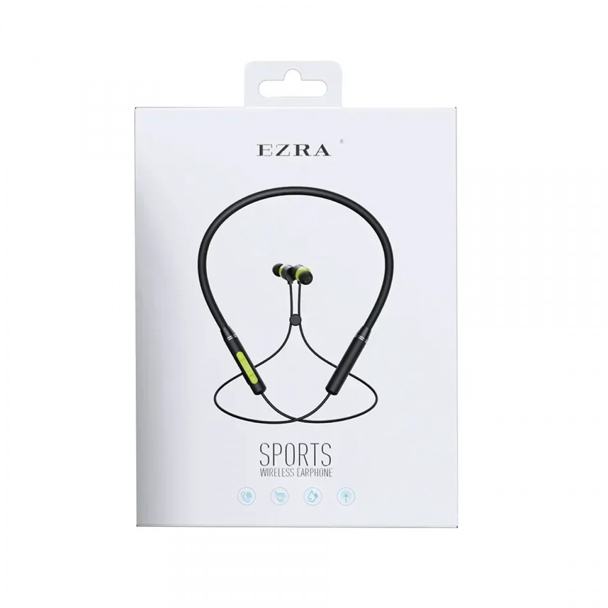 Ezra BW32 In-ear Bluetooth Handsfree Ακουστικά με Αντοχή στον Ιδρώτα Μαύρα - Ezra - Image 3