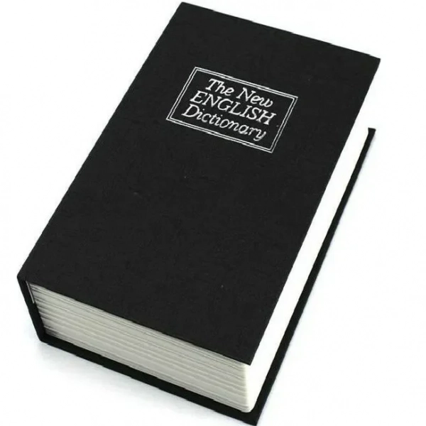 Βιβλίο Χρηματοκιβώτιο Με Κλειδαριά The New English Dictionary Μαύρο 11.5*8*4.5εκ. Motarro MI028-1