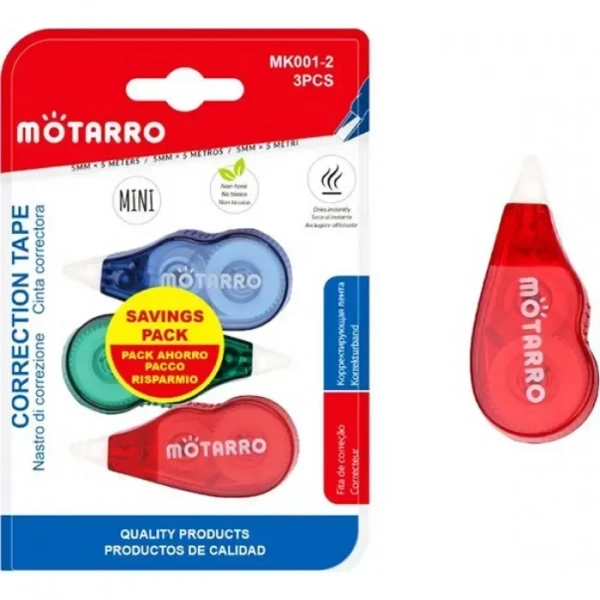 Motarro MK001-2 Διορθωτική Ταινία 3 τμχ