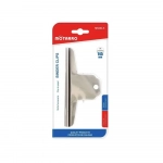 Κλιπ Μεταλλικό Motarro MN004-5 145mm σε Ασημί χρώμα