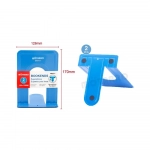 Βιβλιοστάτης Bookends από Μέταλλο Motarro Μπλε Χρώμα 170x126mm 2τμχ. MI012-3